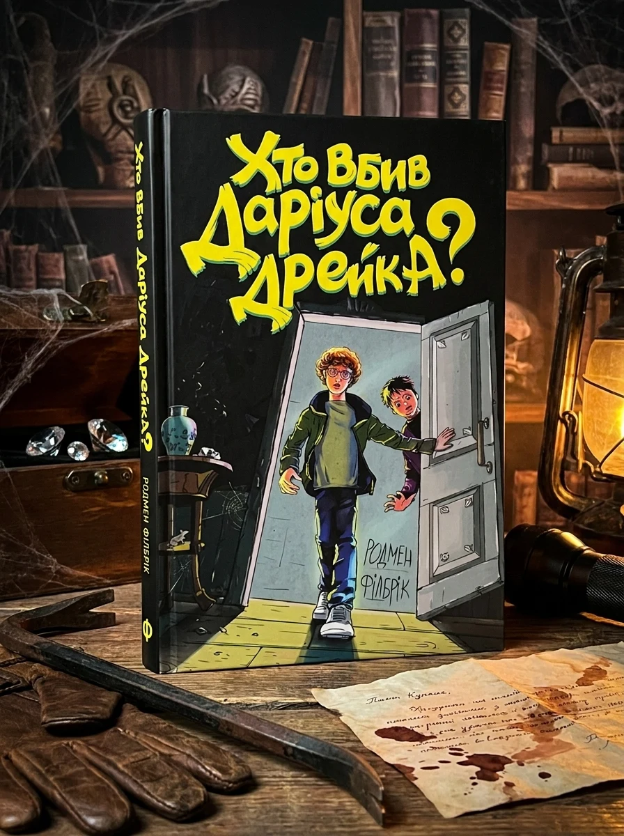 Хто вбив Даріуса Дрейка? — Дитячі детективи