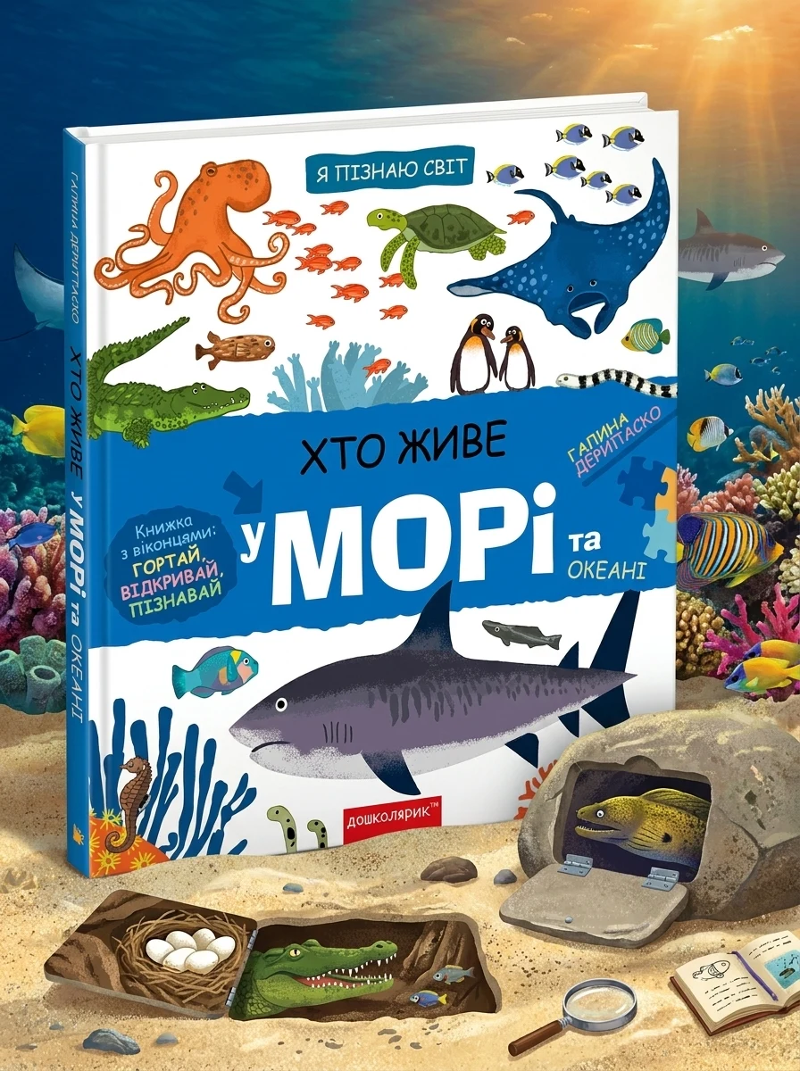 Хто живе у морі та океані | купити книгу онлайн