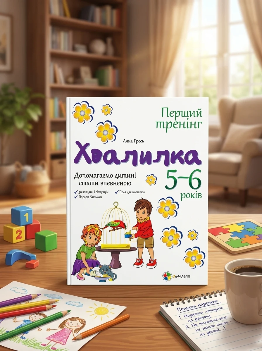 Хвалилка. Допомагаємо дитині стати впевненою. 5-6 років — Розвивальні книги