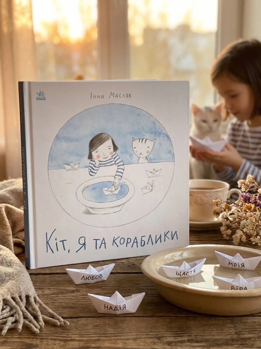 Кіт, я та кораблики