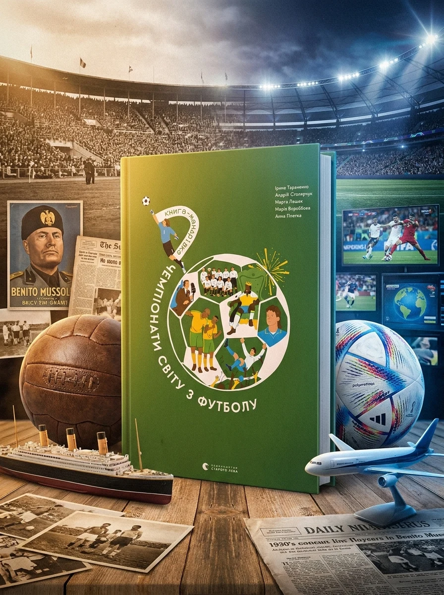 Книга-мандрівка. Чемпіонати світу з футболу — Підлітковий нонфікшн