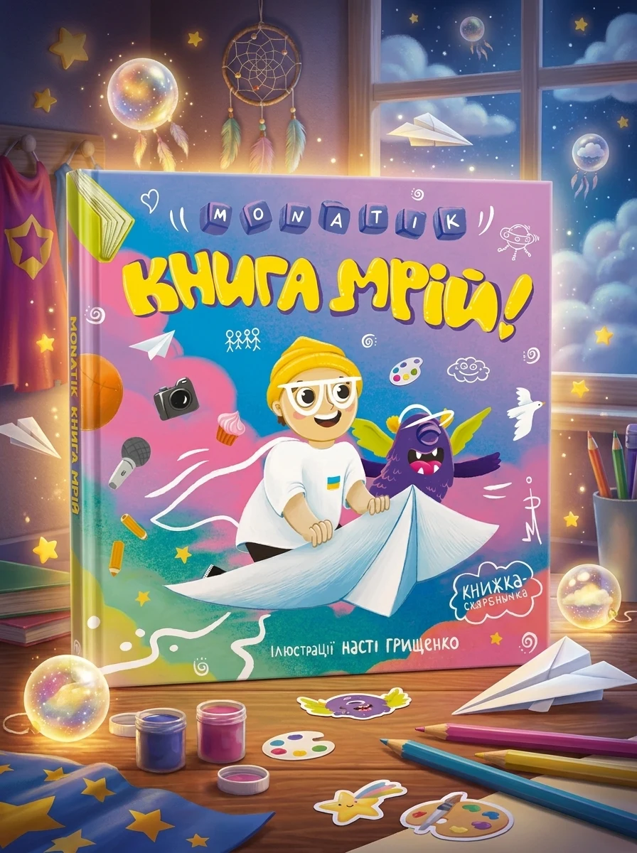 Книга мрій — Книги з наліпками