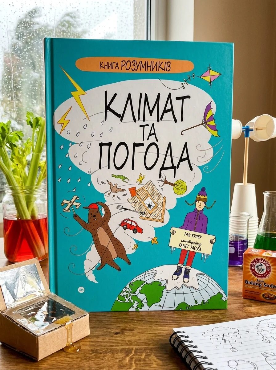 Розумників. Клімат та погода — Пізнавальні книги для дітей