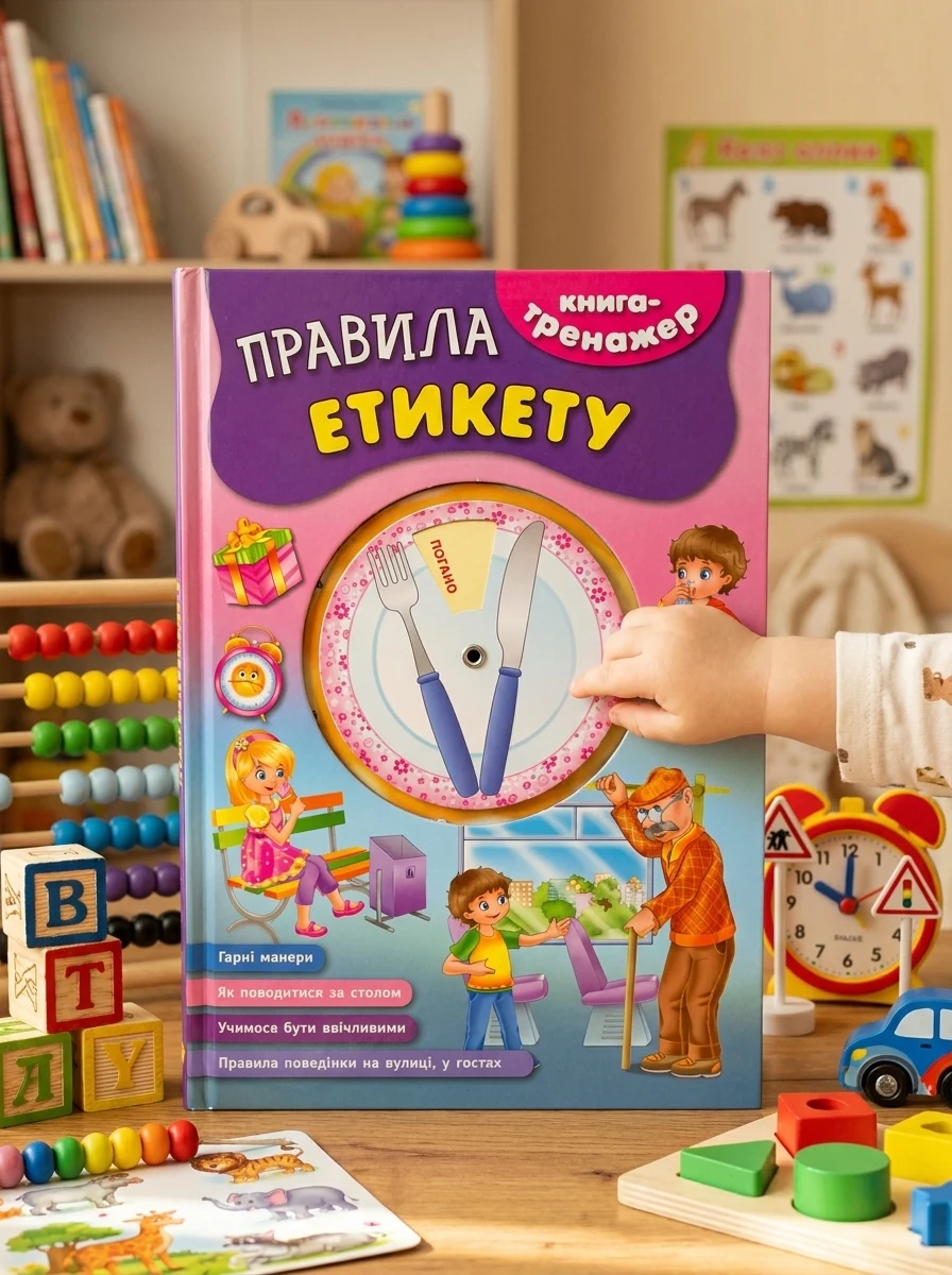 Книга-тренажер. Правила етикету — фото 2