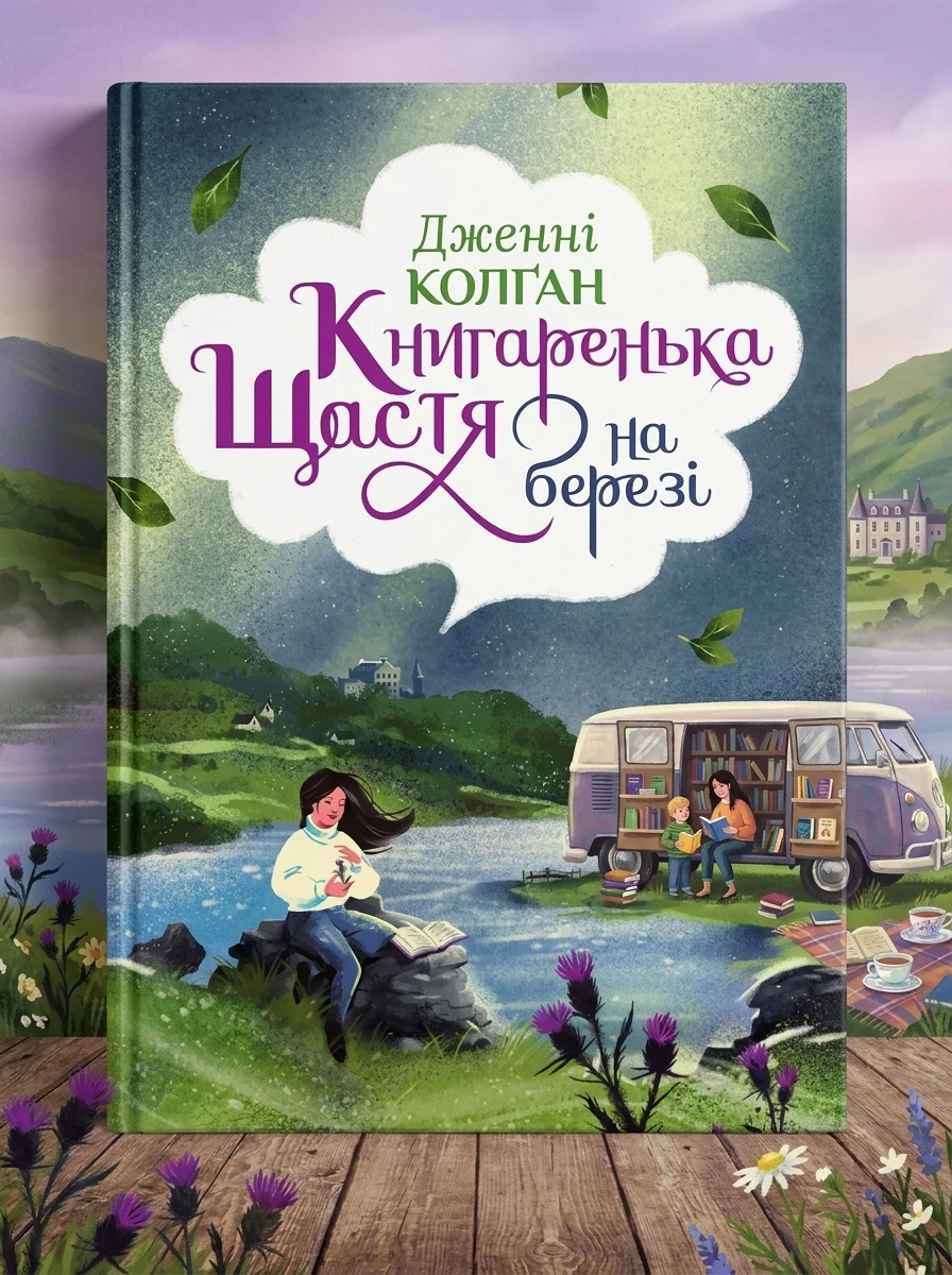 Книгаренька щастя на березі