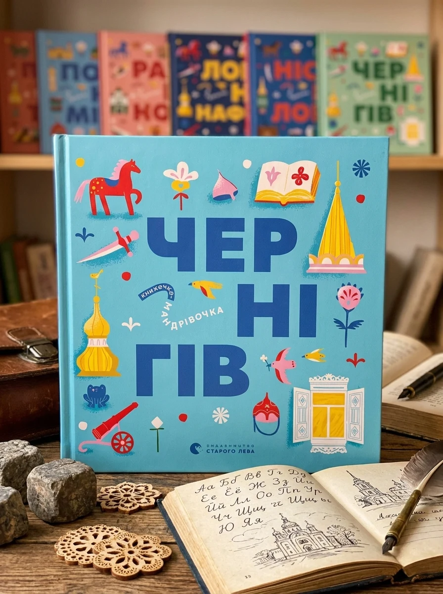 Книжечка-мандрівочка. Чернігів — Пізнавальні книги для дітей