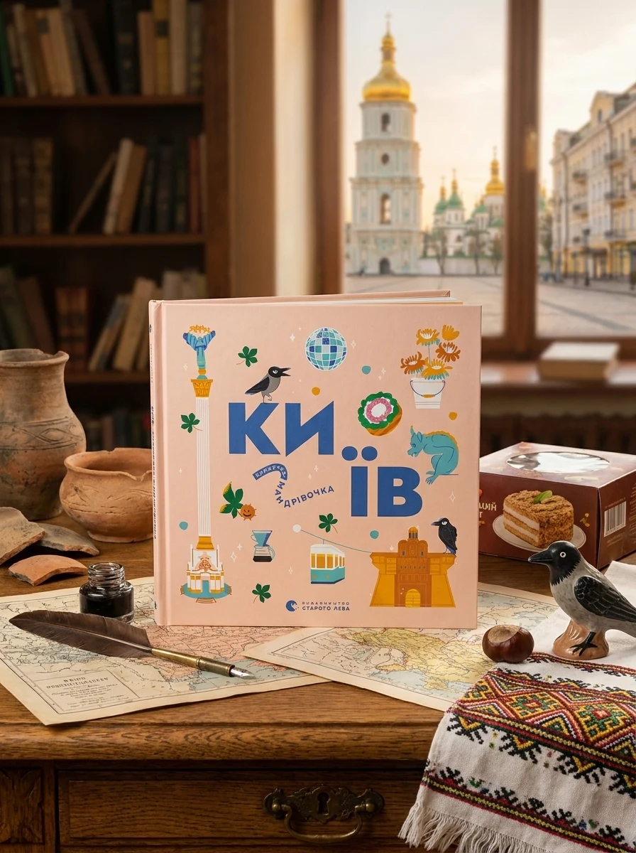 Книжечка-мандрівочка. Київ — Пізнавальні книги для дітей