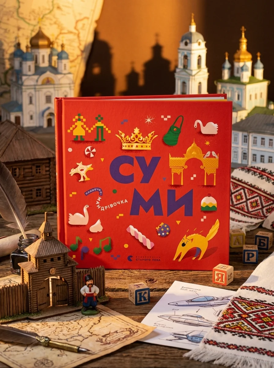 Книжечка-мандрівочка. Суми — Пізнавальні книги для дітей