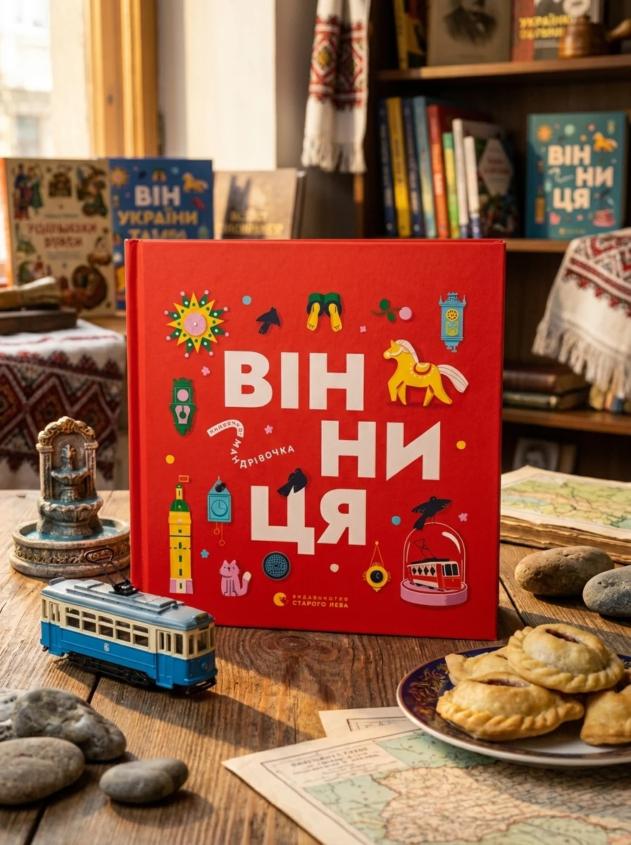 Книжечка-мандрівочка. Вінниця — Пізнавальні книги для дітей