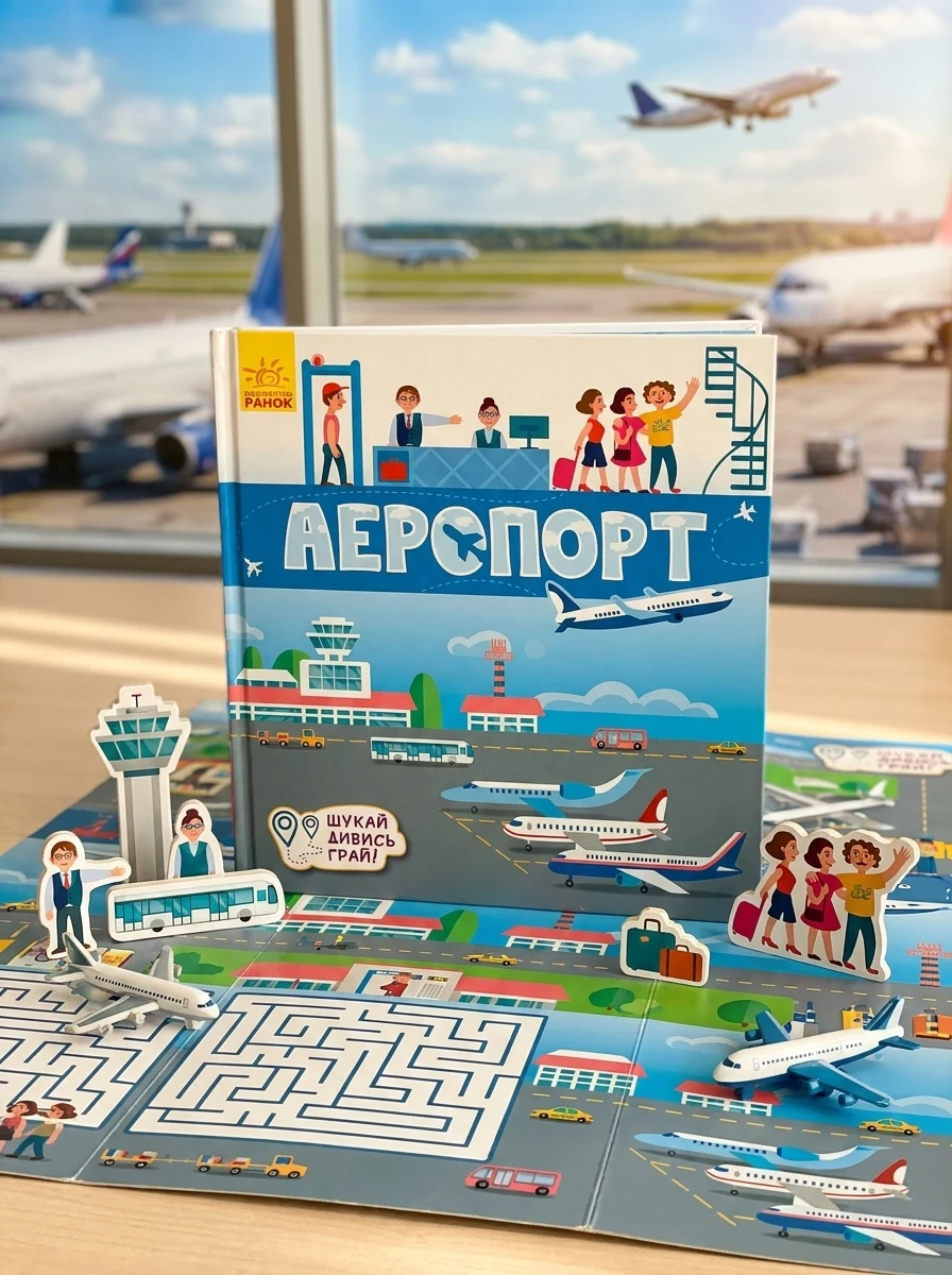 Книжечки-килимки. Аеропорт — Книги-іграшки