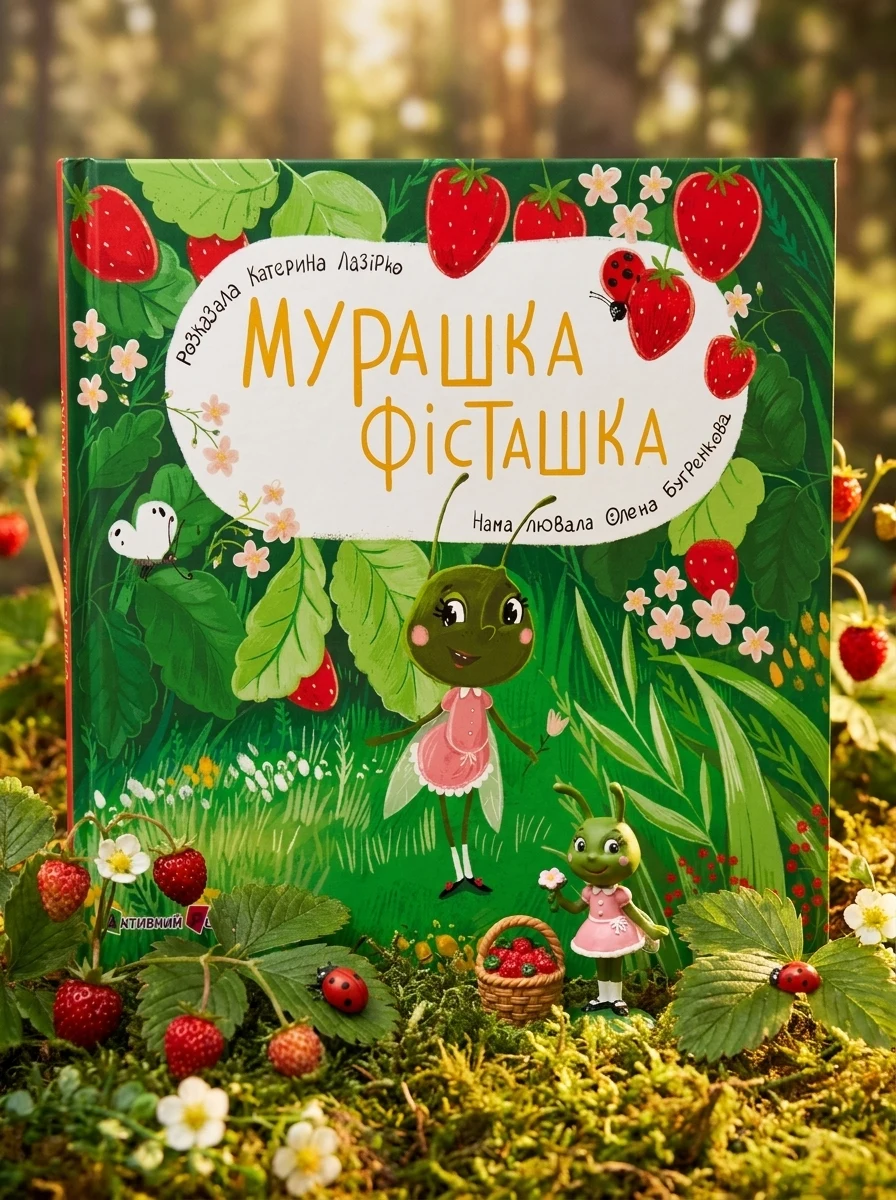 Книжка для малечі. Мурашка Фісташка