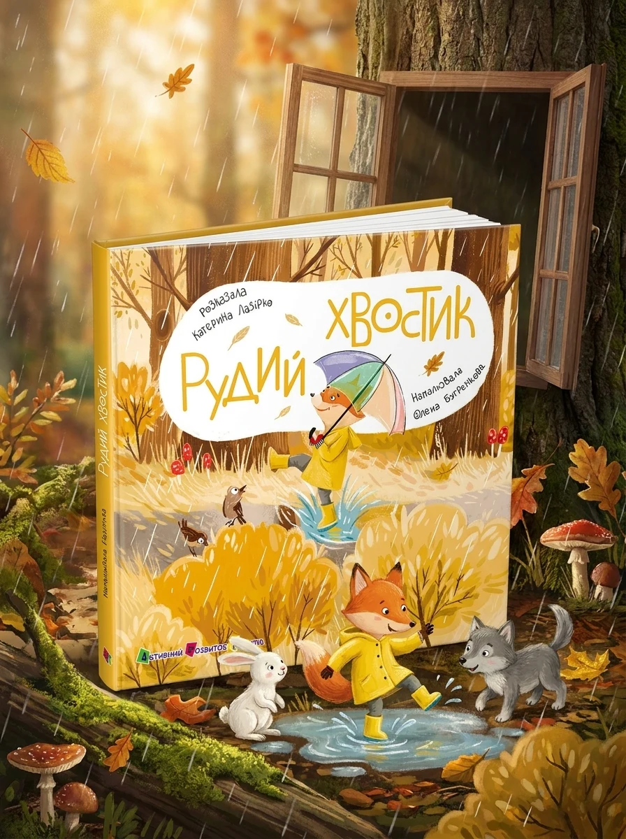 Книжка для малечі. Рудий хвостик