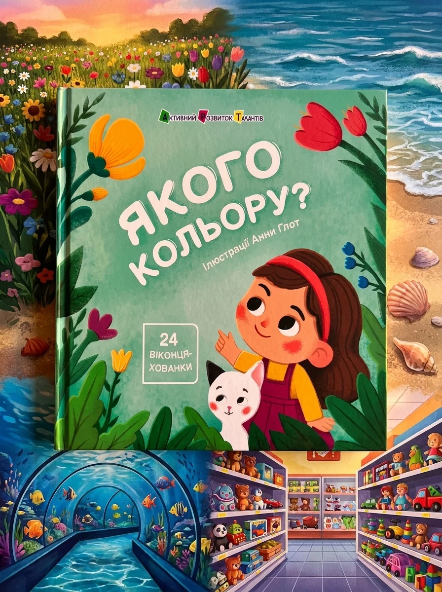 Книжка для малечі. Якого кольору — фото 2