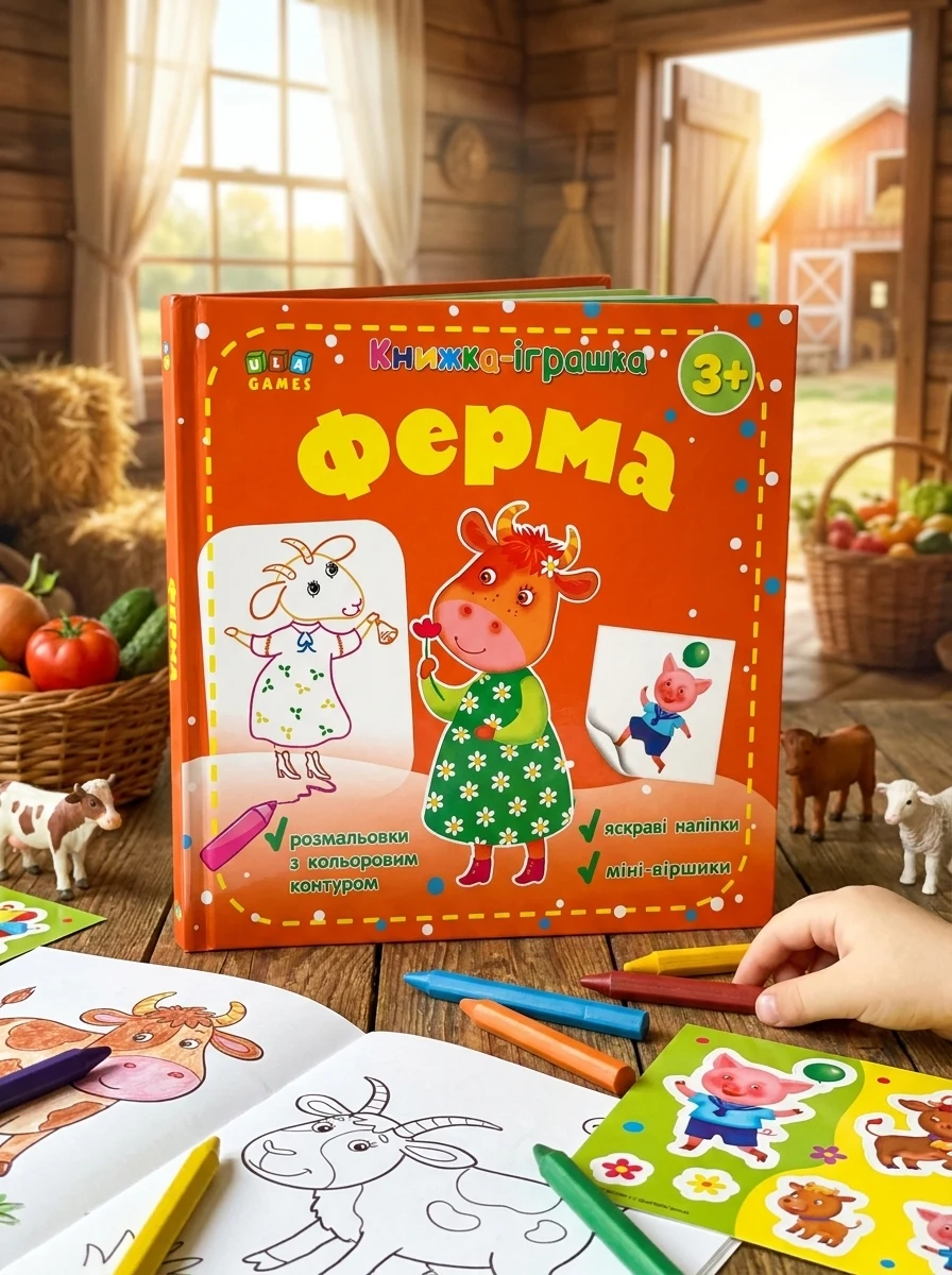 Книжка-іграшка. Ферма — фото 2