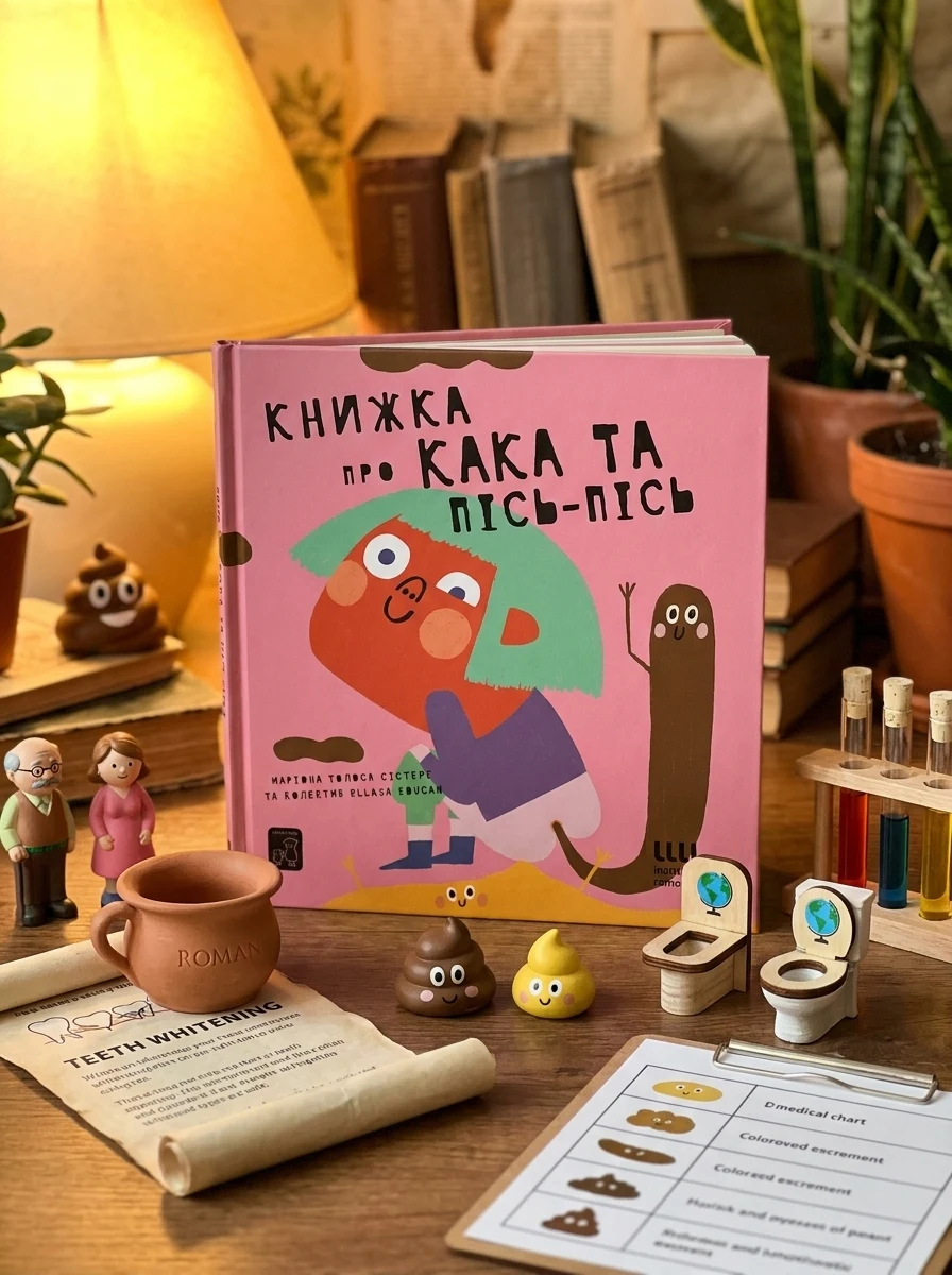 Книжка про кака і пісь-пісь — Пізнавальні книги для дітей
