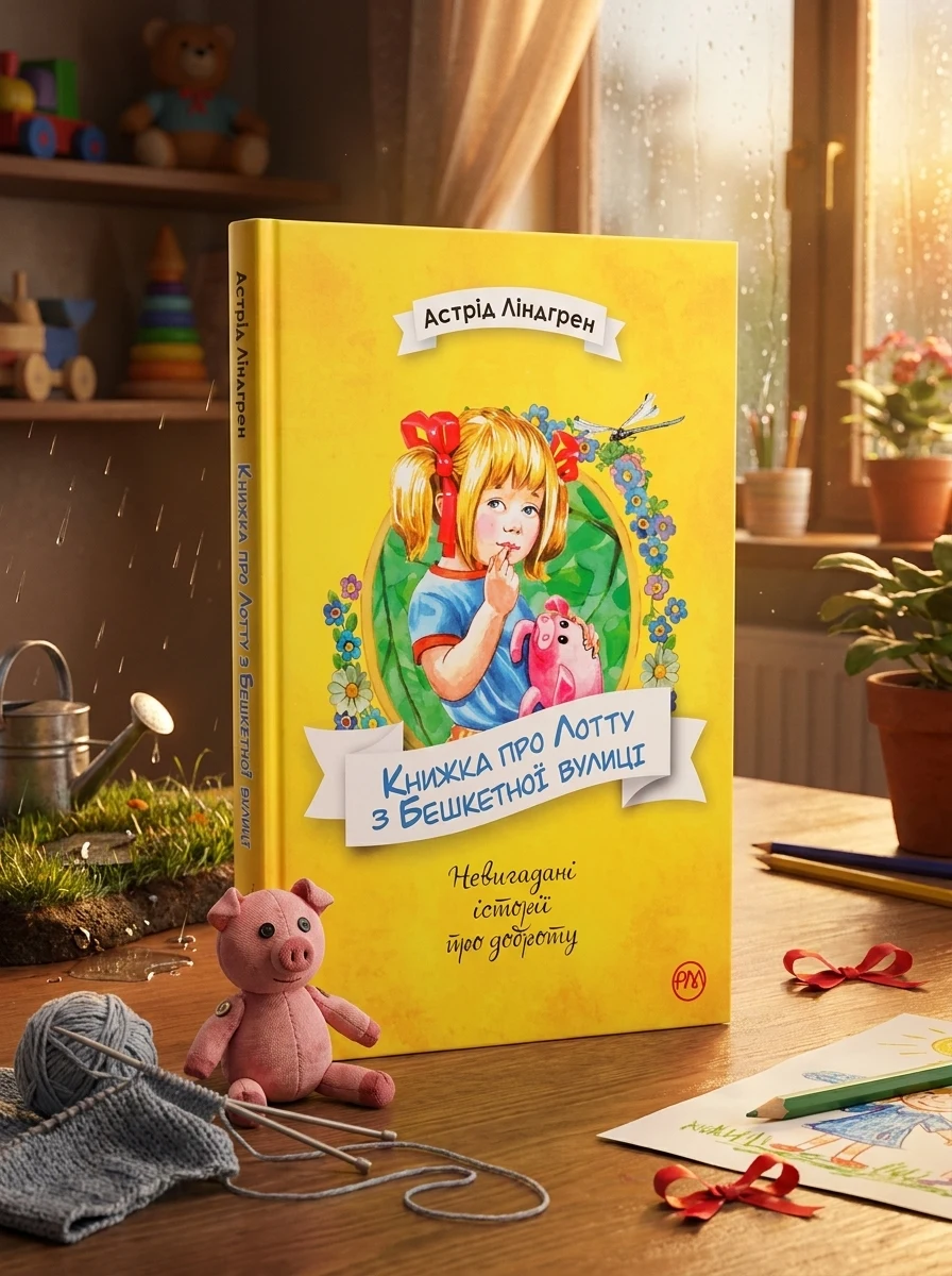 Книжка про Лотту з Бешкетної вулиці