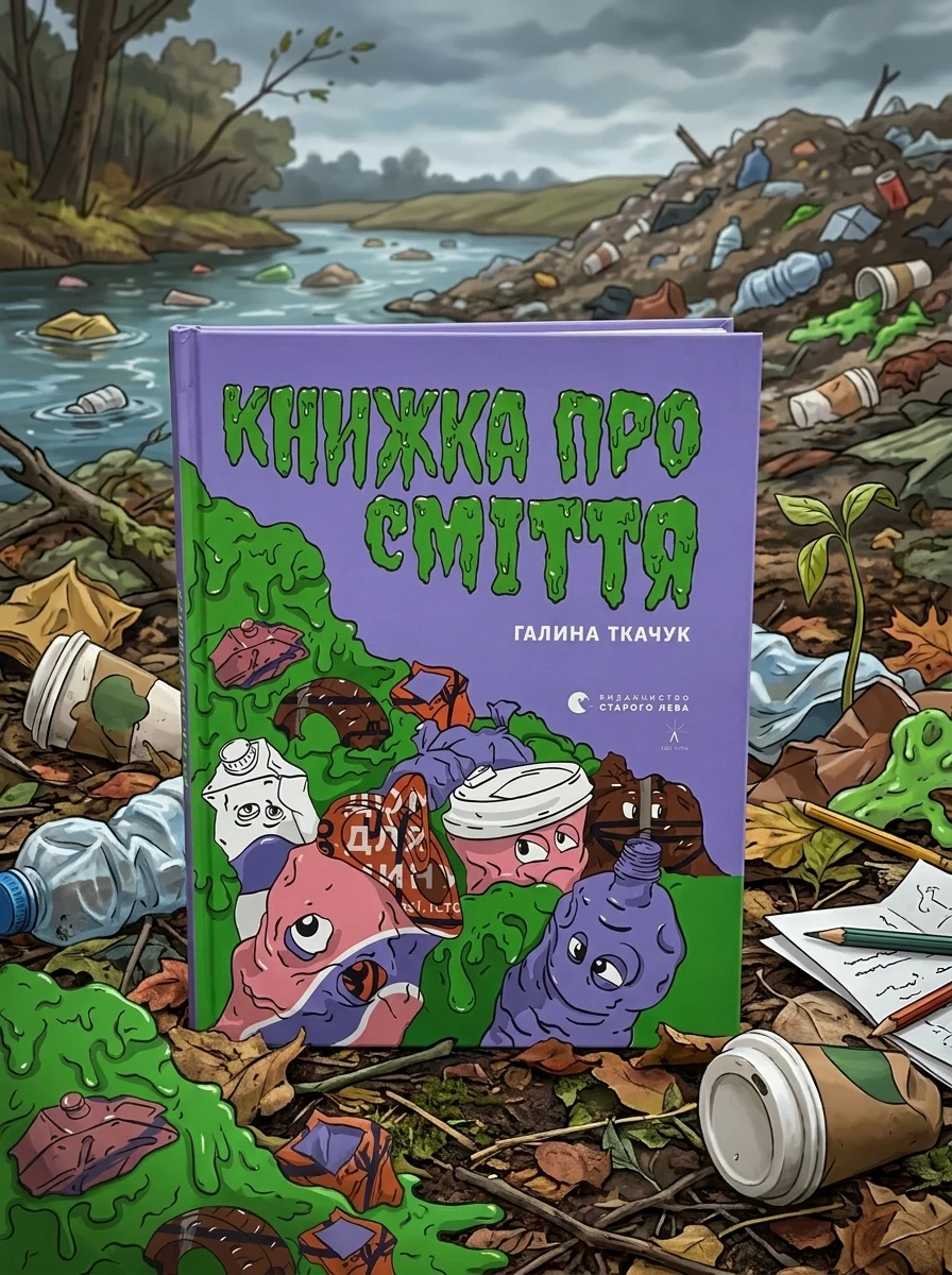Книжка про сміття — Пізнавальні книги для дітей