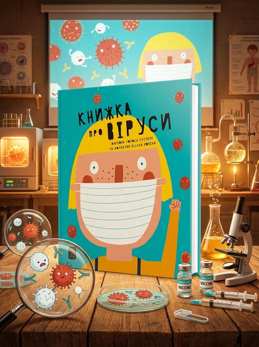 Книжка про віруси | купити книгу онлайн