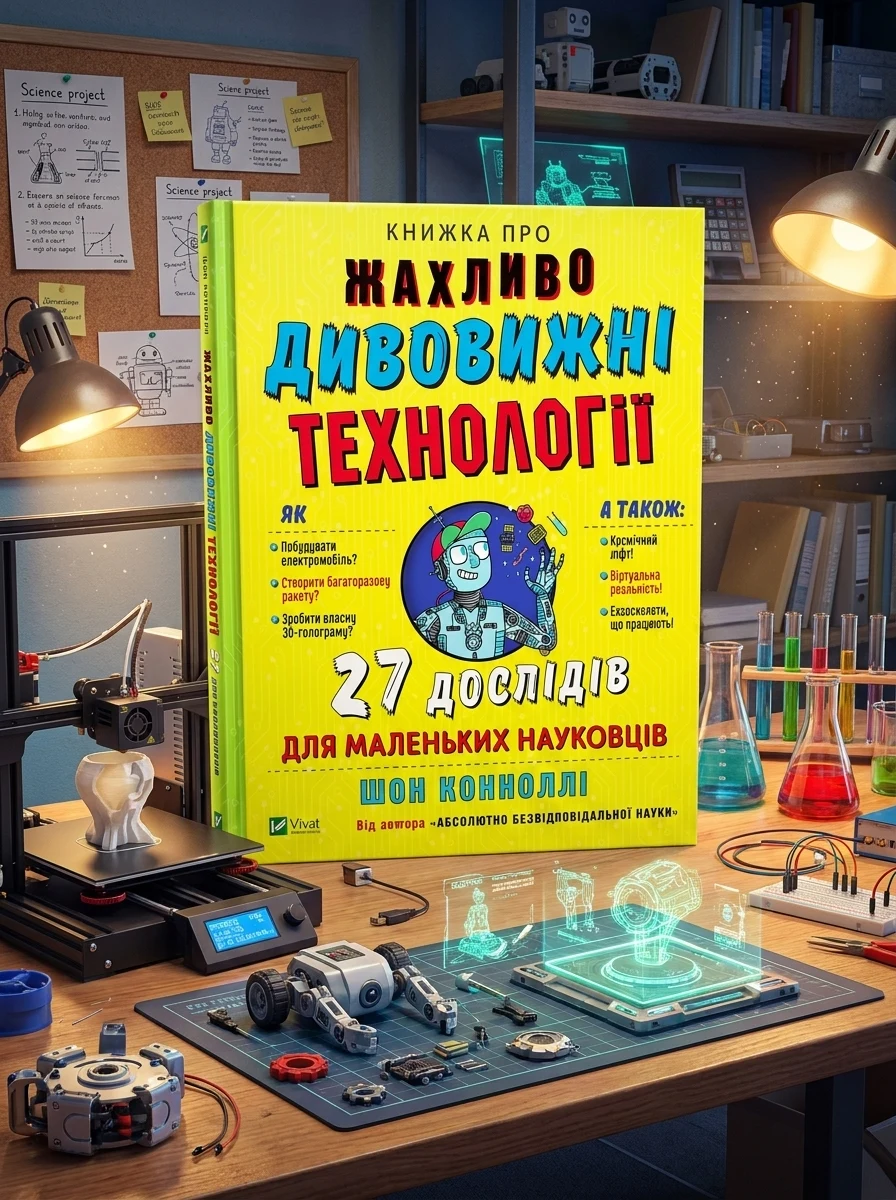 Книжка про жахливо дивовижні технології. 27 експериментів для маленьких науковців — фото 2