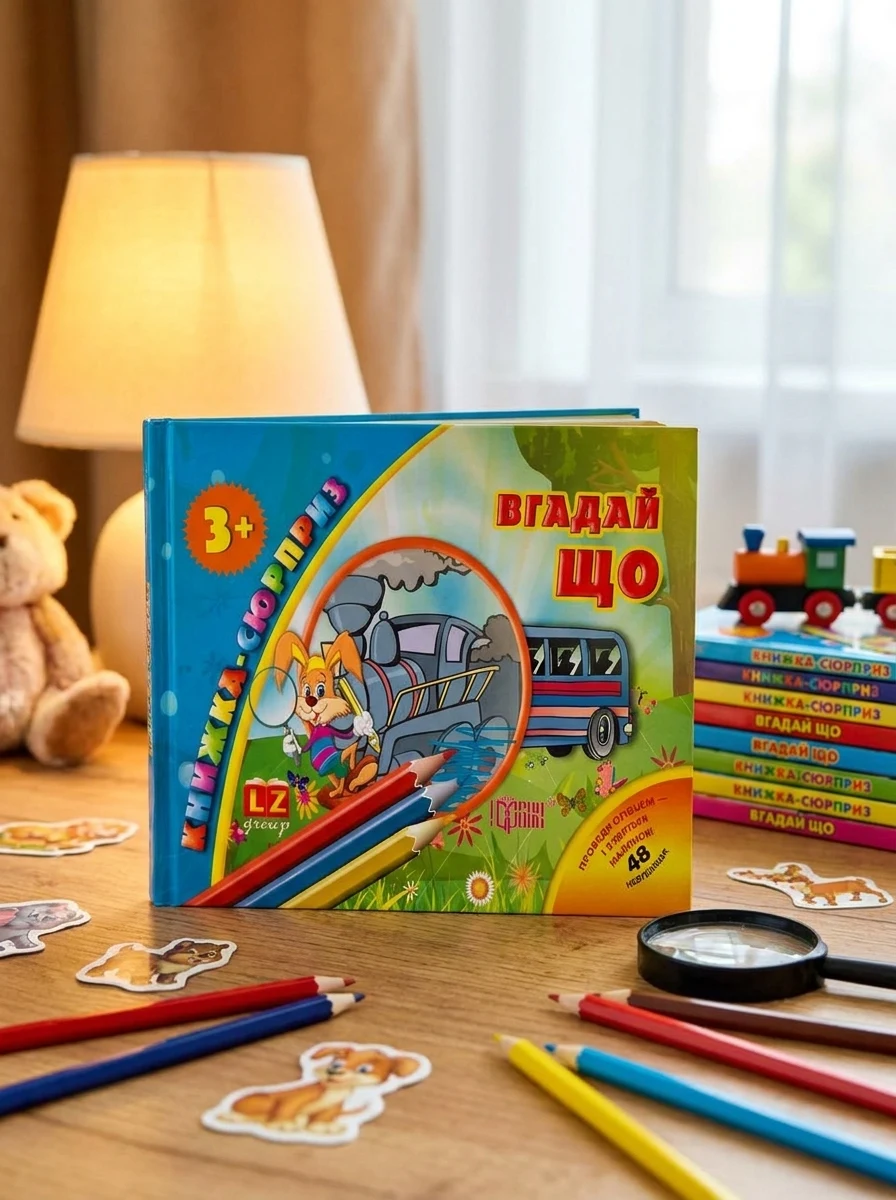 Книжка-сюрприз. Угадай що. 48 невидимок — Розвивальні книги