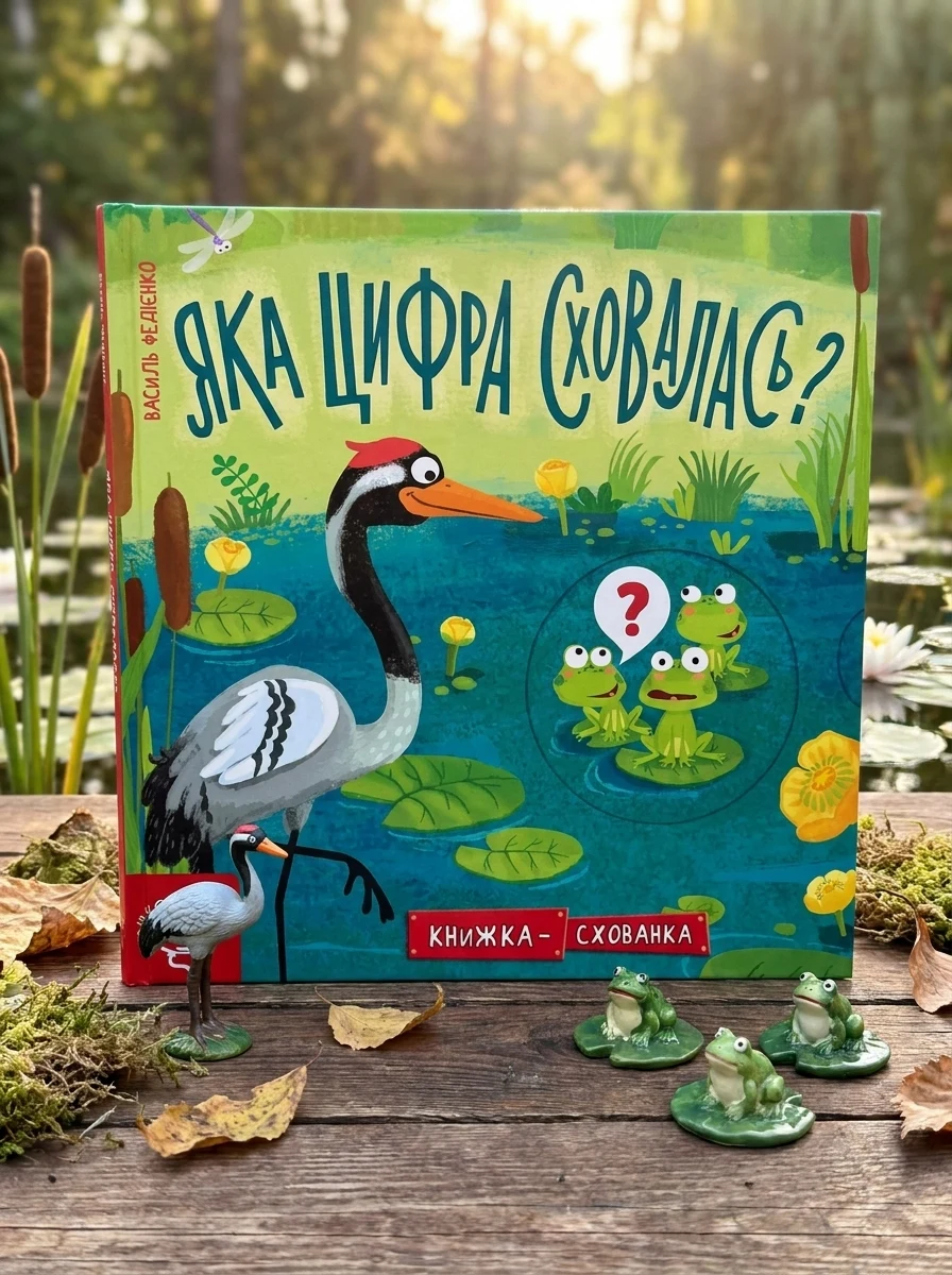 Книжка-схованка. Яка цифра сховалася? — Розвивальні книги