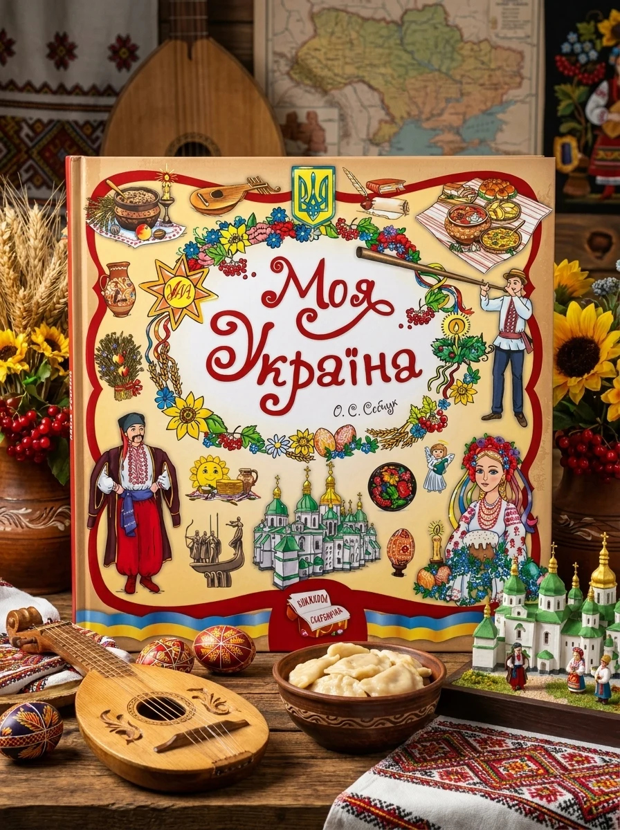 Книжкова скарбничка. Моя Україна — Дитячі енциклопедії