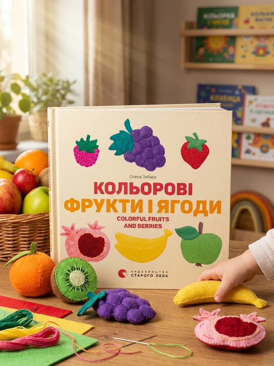 Кольорові фрукти і ягоди / Colorful Fruits and Berries — Вивчення мов