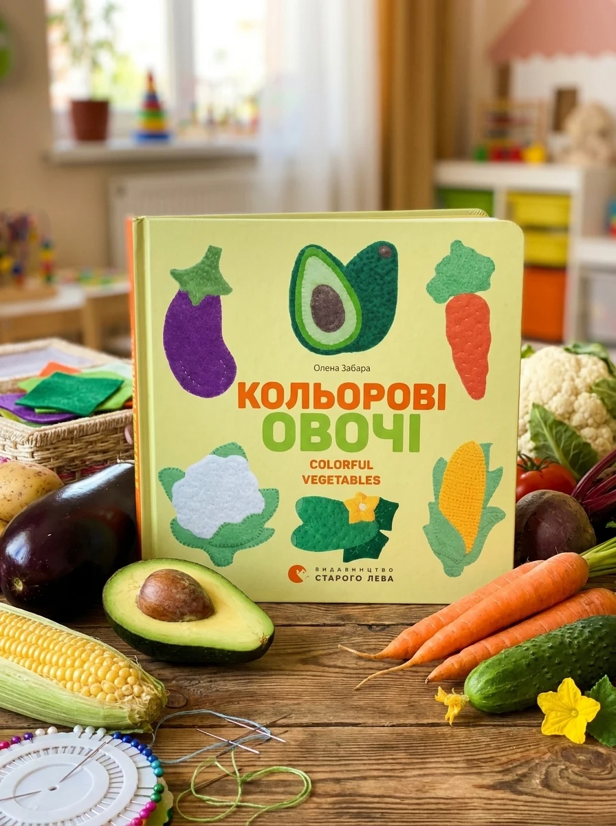Кольоровi овочі / Colorful Vegetables — Вивчення мов