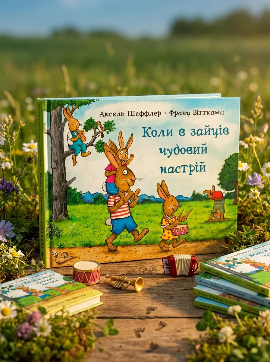 Коли в зайців чудовий настрій — Дитячі вірші