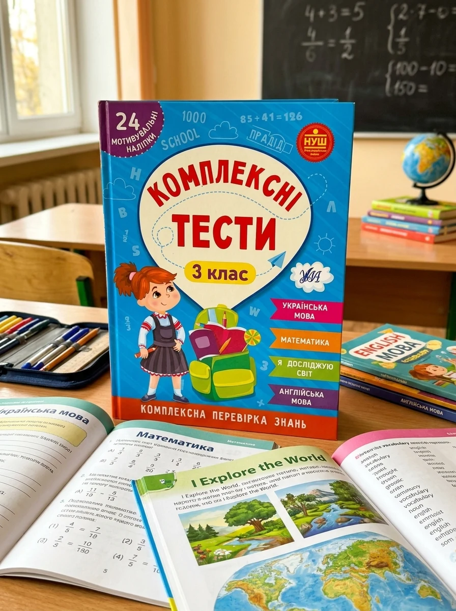 Комплексні тести. 3 клас — Книги зі шкільної програми