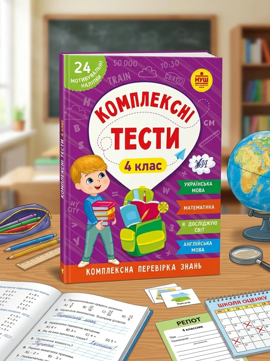 Комплексні тести. 4 клас — Книги зі шкільної програми