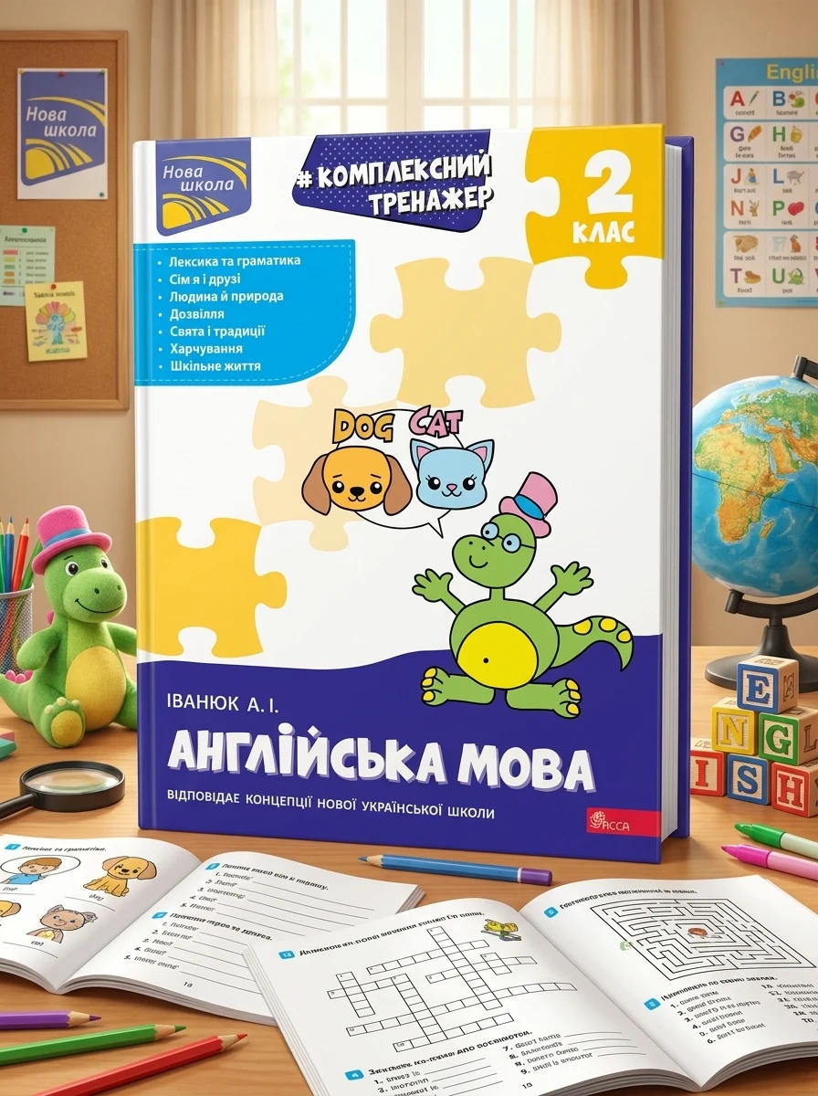 Комплексний тренажер. Англійська мова. 2 клас — фото 2