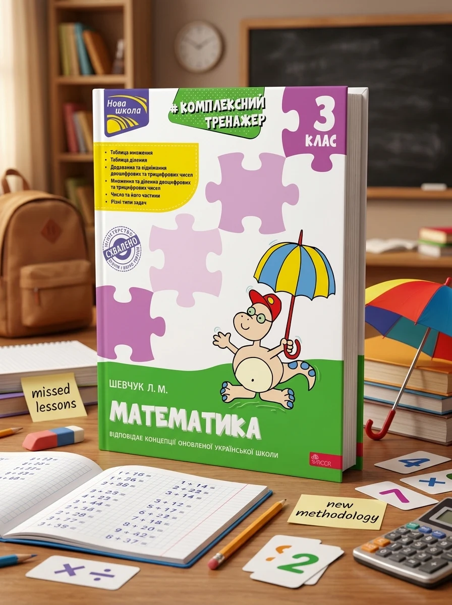 Комплексний тренажер. Математика. 3 клас — Книги зі шкільної програми
