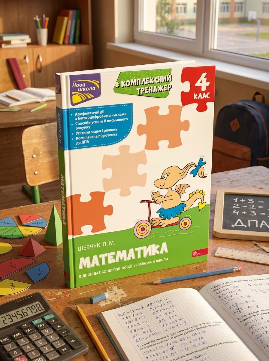 Комплексний тренажер. Математика. 4 клас — Книги зі шкільної програми