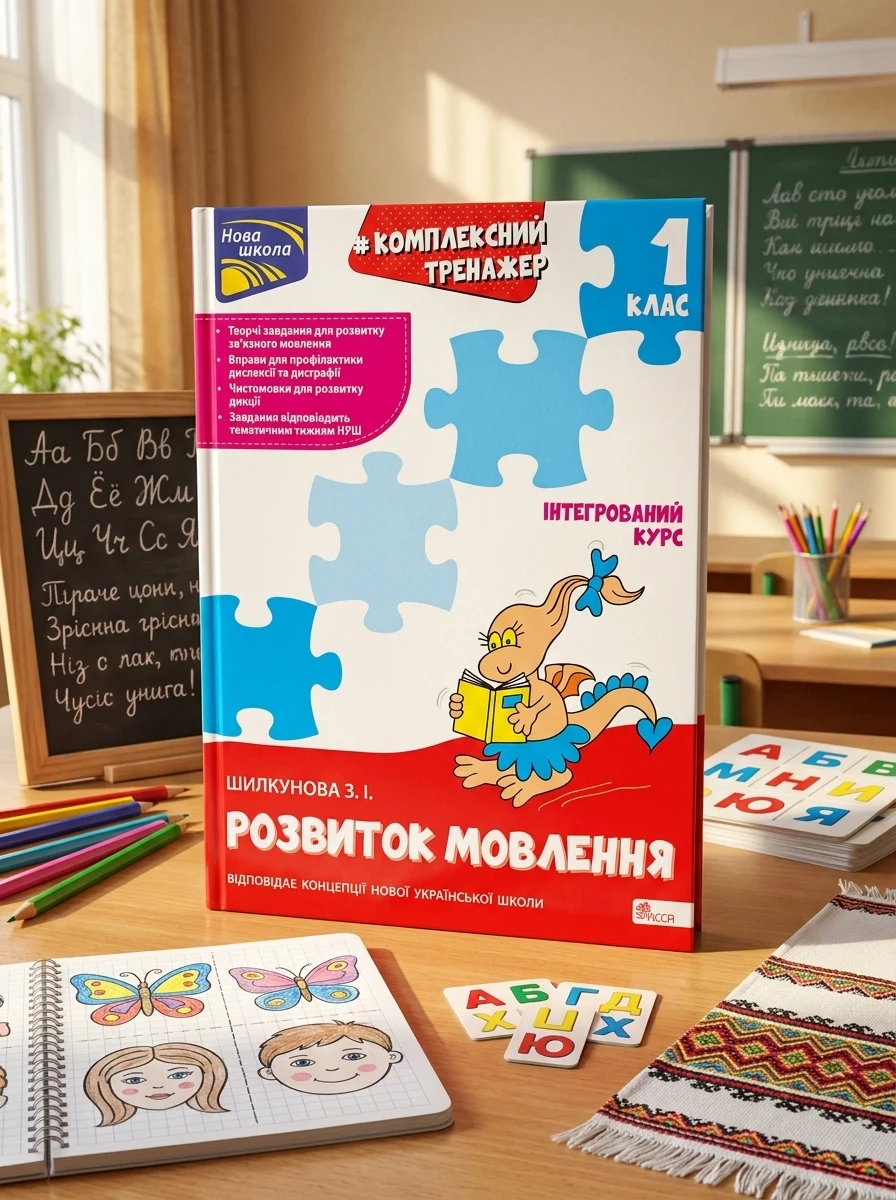 Комплексний тренажер. Розвиток мовлення. 1 клас — Книги зі шкільної програми