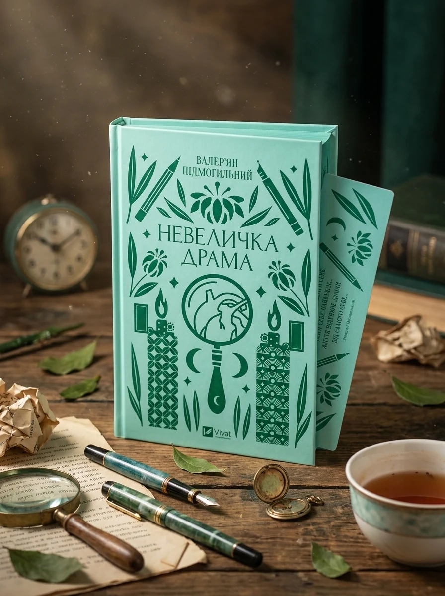 Комплект «Невеличка драма» (книжка та закладинка)