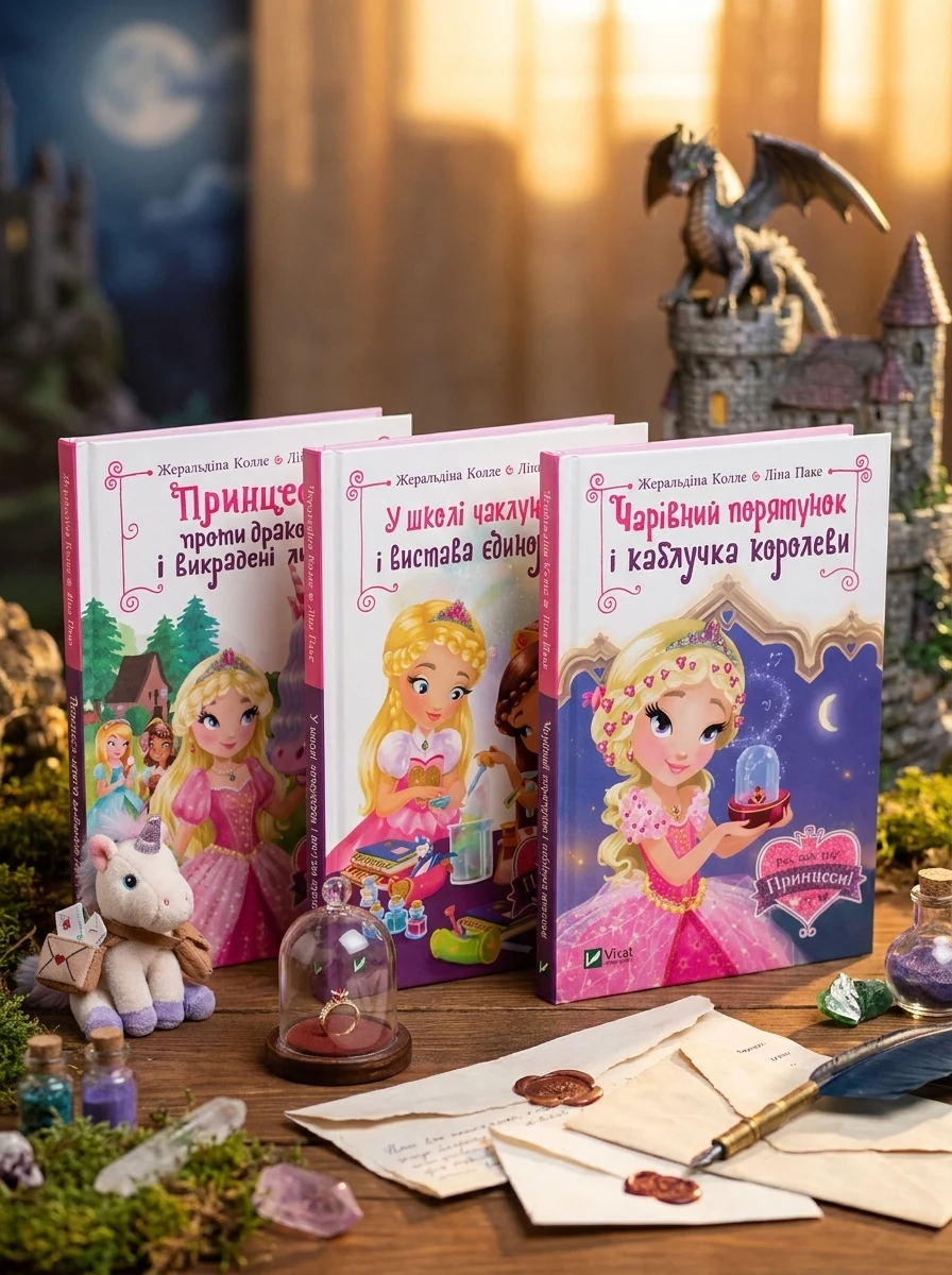 Комплект «Раз, два, три... Принцеси!» — Казки