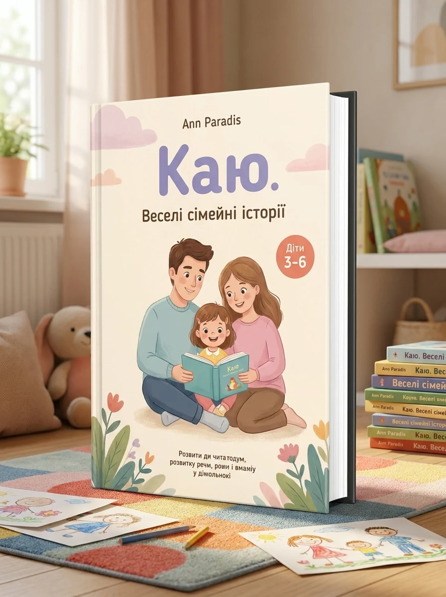 Комплект з 4 книжок «Каю. Веселі сімейні історії» — Дитяча проза