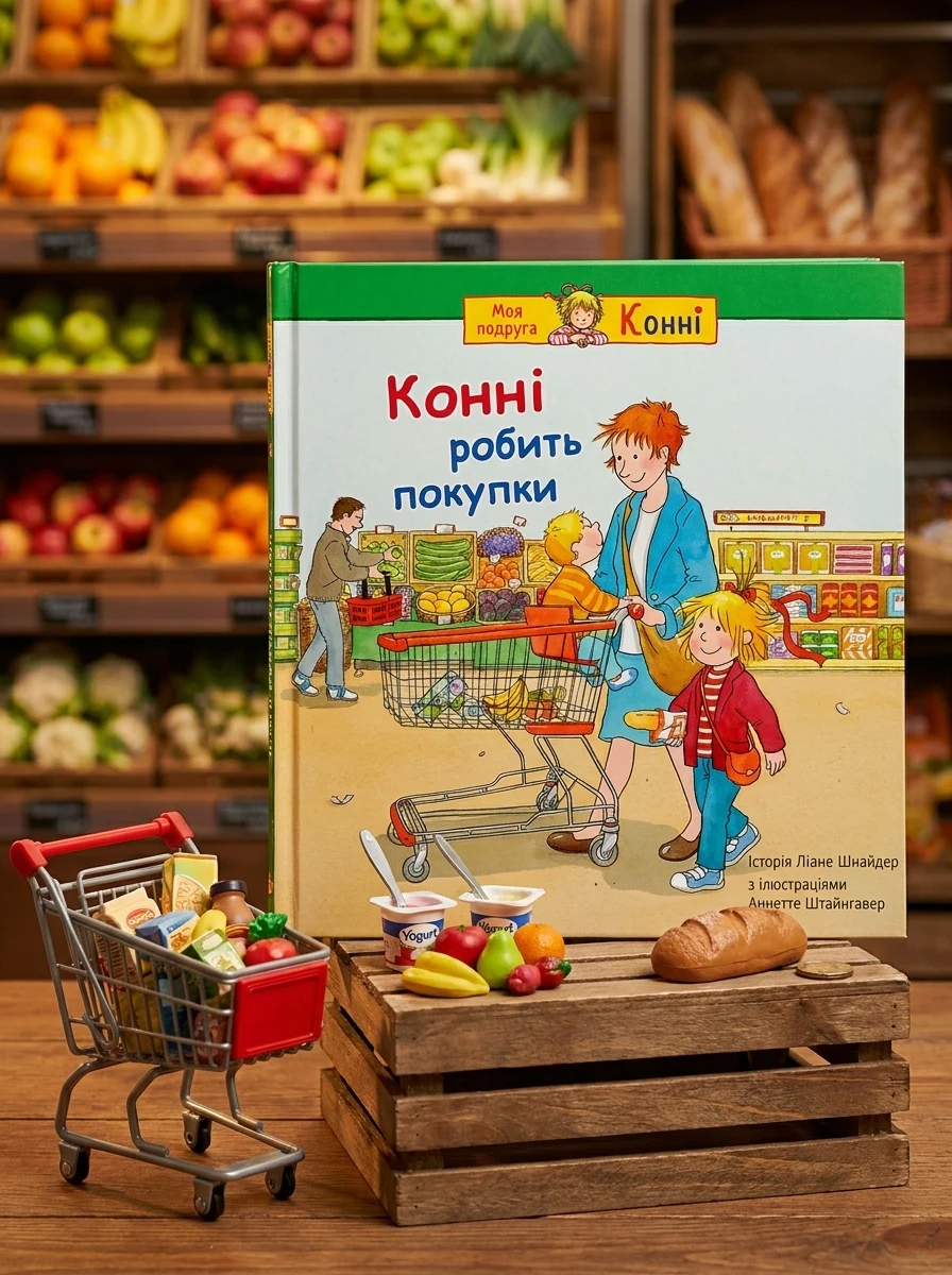 Конні робить покупки