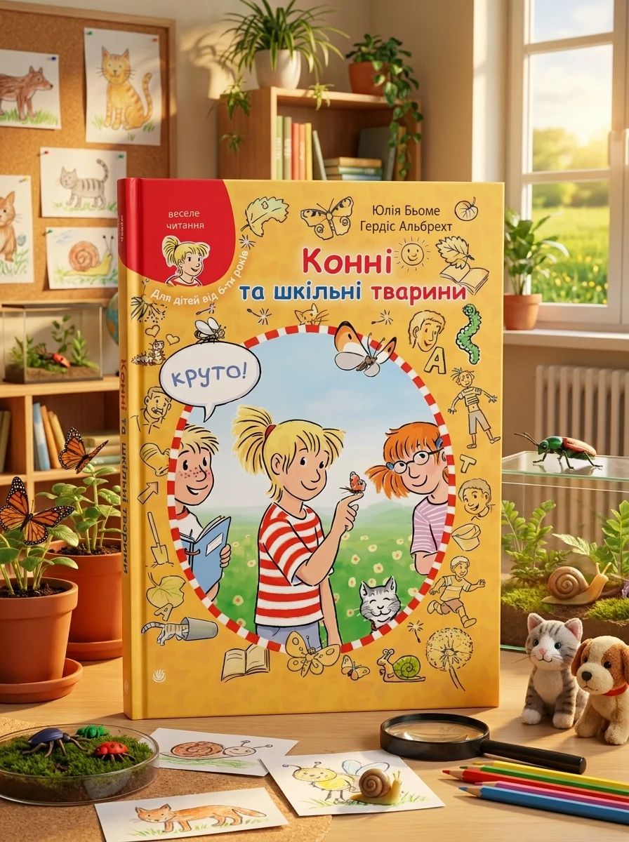 Конні та шкільні тварини