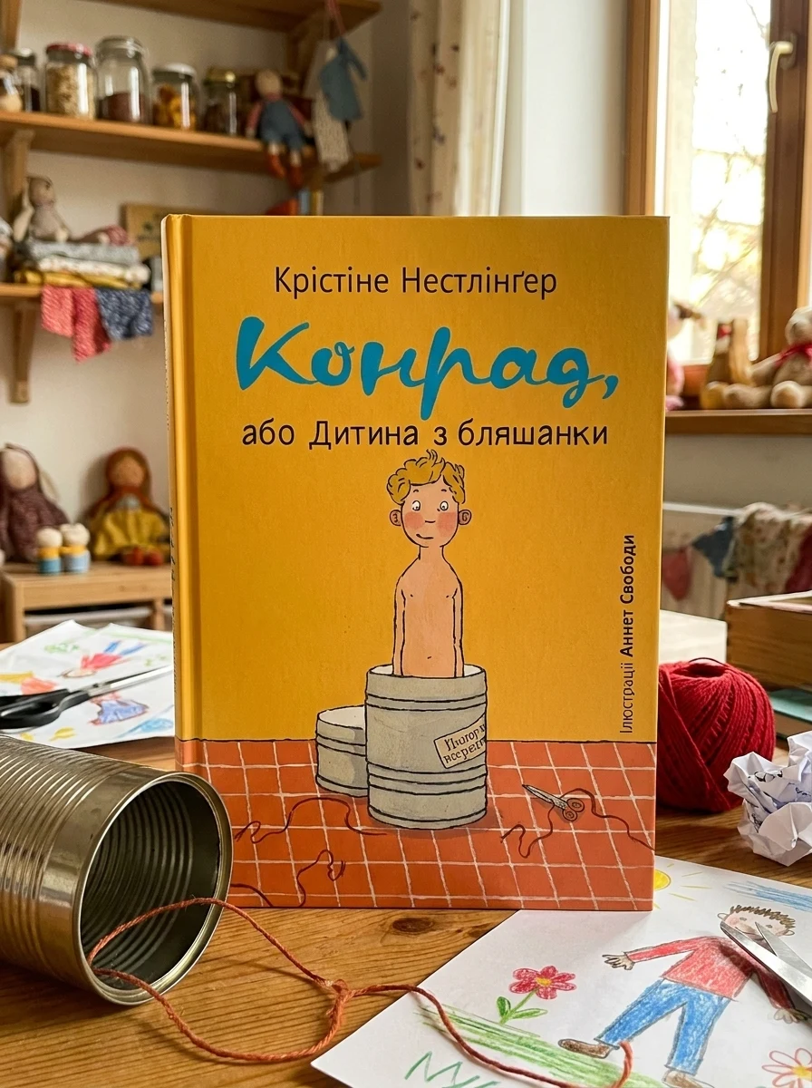 Конрад, або Дитина з бляшанки — Дитяча художня література