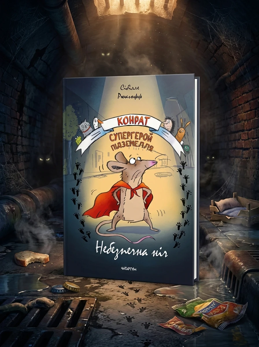 Конрат — супергерой підземелля. Небезпечна ніч — Казки