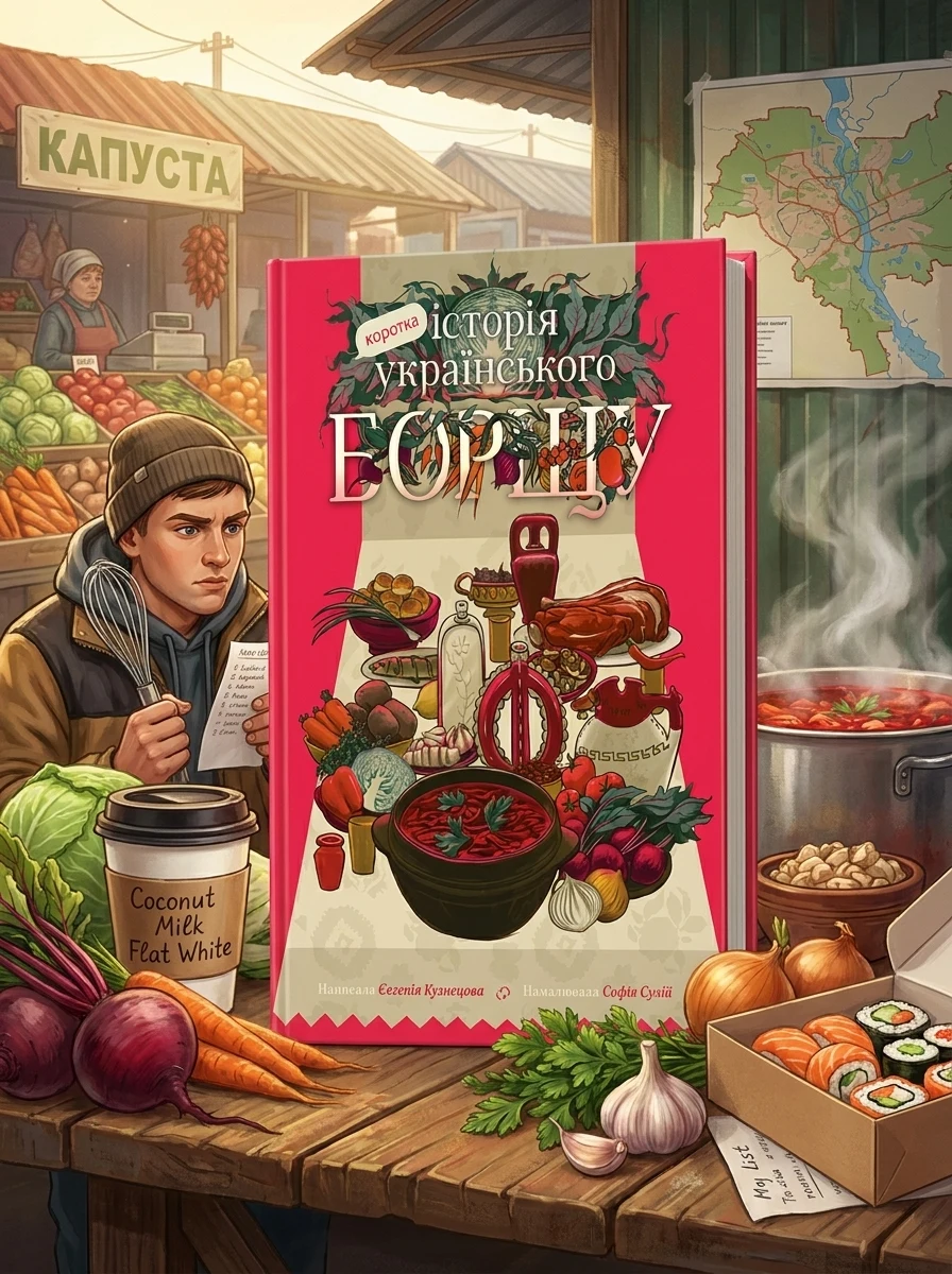 Коротка історія українського борщу | купити книгу онлайн