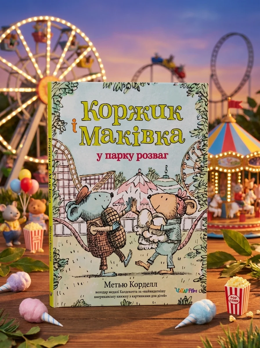 Коржик і Маківка у парку розваг — Дитяча проза