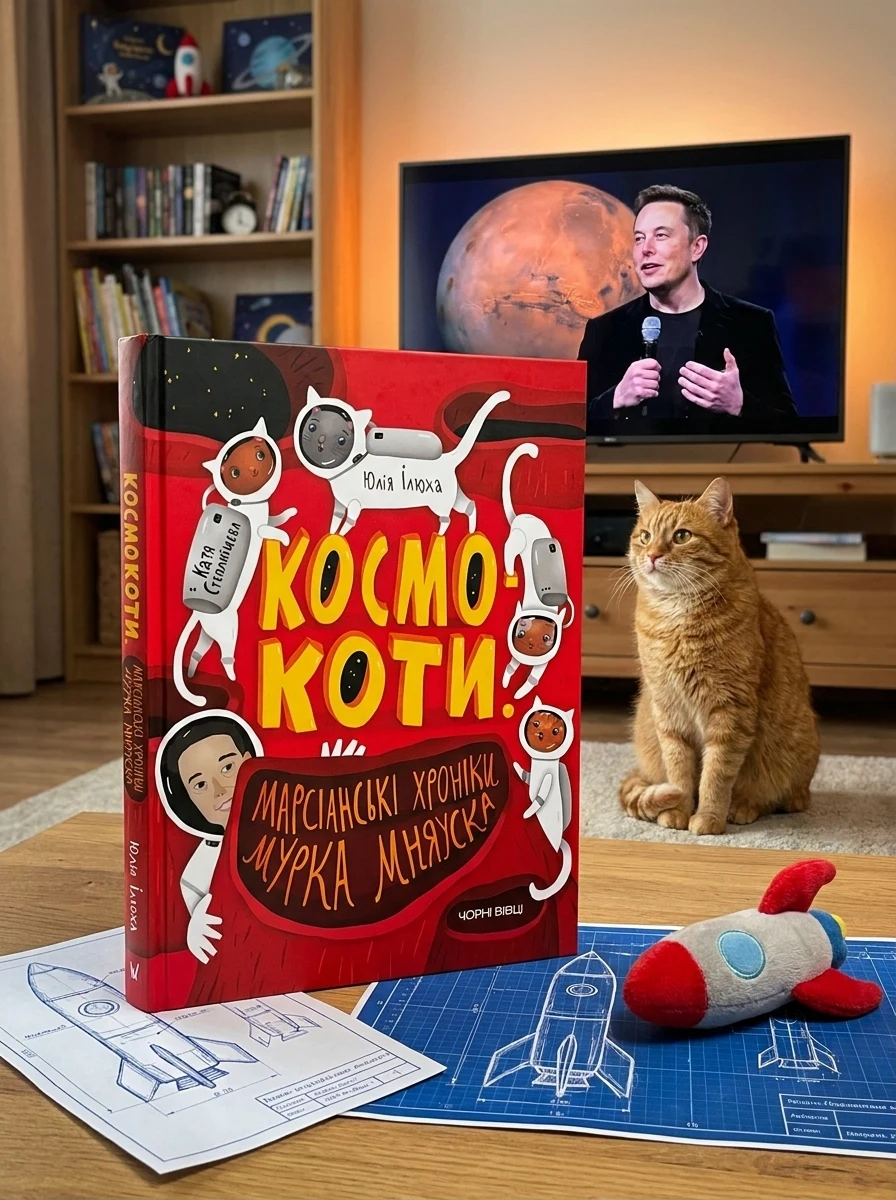 Космокоти. Марсіанські хроніки Мурка Мняуска — фото 2