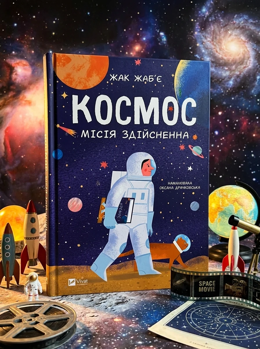Космос: місія здійсненна — Пізнавальні книги для дітей
