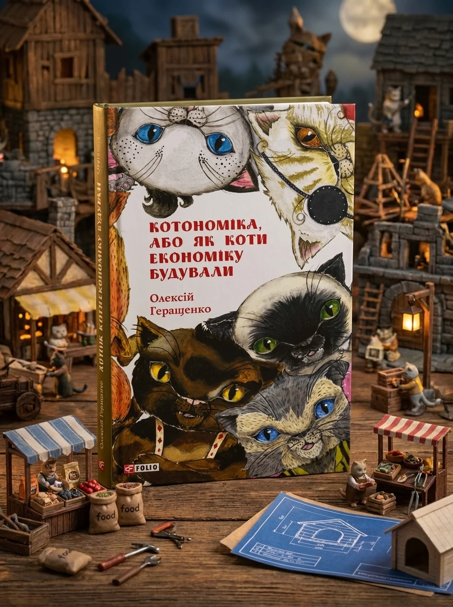 Котономіка, або Як коти економіку будували — Дитяча проза