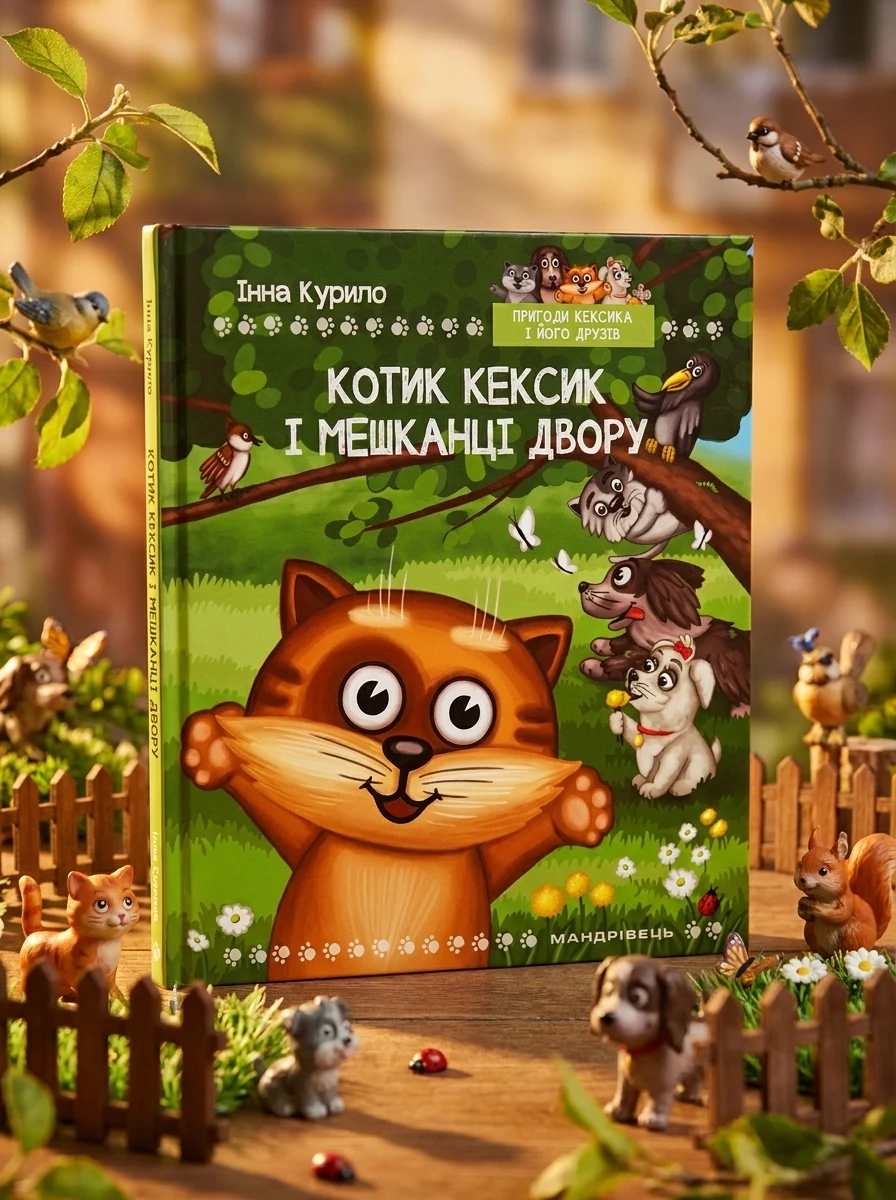 Котик Кексик і мешканці двору — Дитяча проза