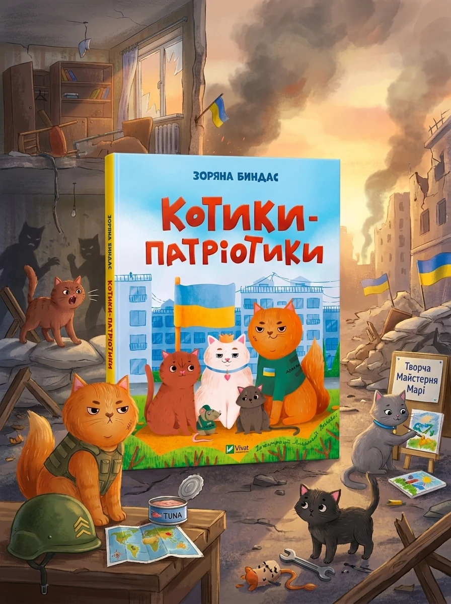 Котики-патріотики | купити книгу онлайн