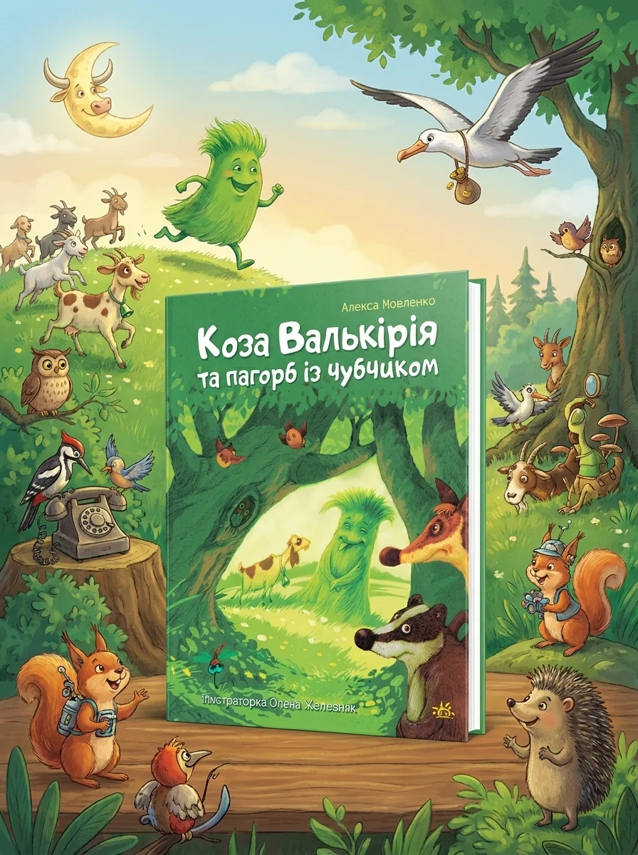 Коза Валькірія та пагорб із чубчиком — Казки